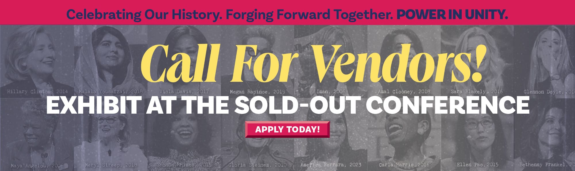 Call for Vendors! Exhibit at the 2024 SOLD OUT Massachusetts Conference for Women!